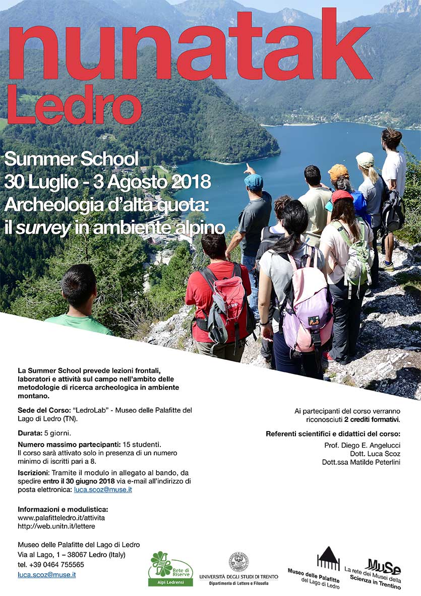 La locandina della Summer school