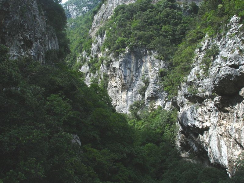 Forra del torrente Ponale
