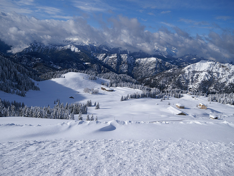 Paesaggio invernale ledrense